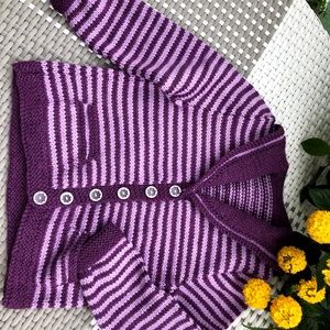 Sweater and pompom hat set